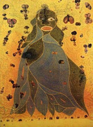 chris mary 1996 ofili holy virgin The