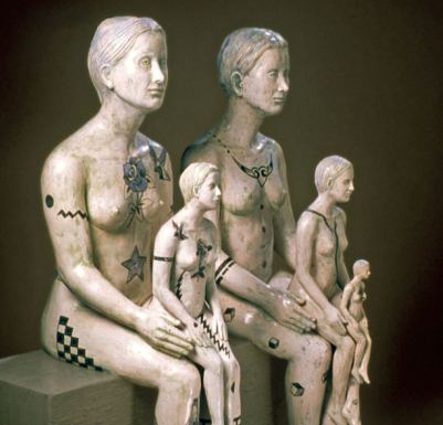 Previous on tattoos here. Lysohir's Small Tattooed Ladies and Tattooed 