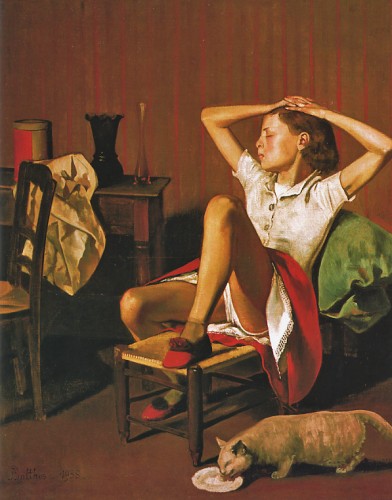 Balthus; Thérèse Dreaming.1933