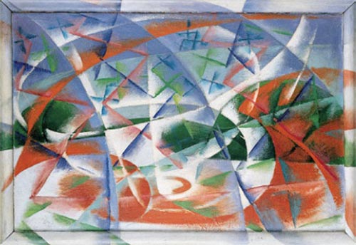 Giacomo Balla, Abstract Speed and Sound, 1913-14.