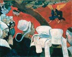 "Vision After The Sermon," Paul Gauguin, 1888.