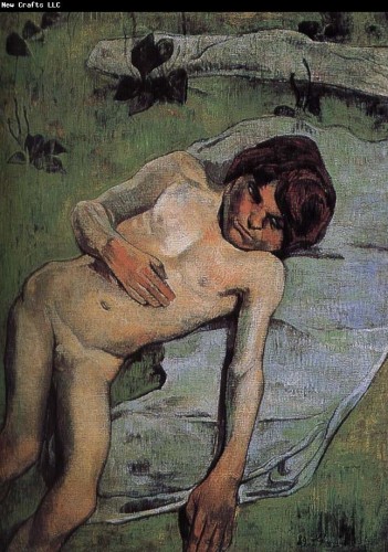 "A Breton Boy," Paul Gauguin, 1889.