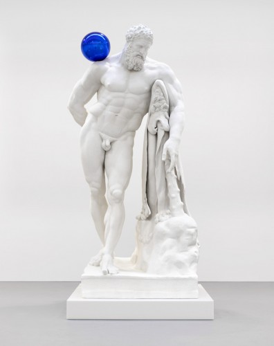 "Gazing Ball (Farnese Hercules)," 2013.