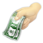 pay cash