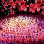 Scene from song and dance epic "Road to Revival"