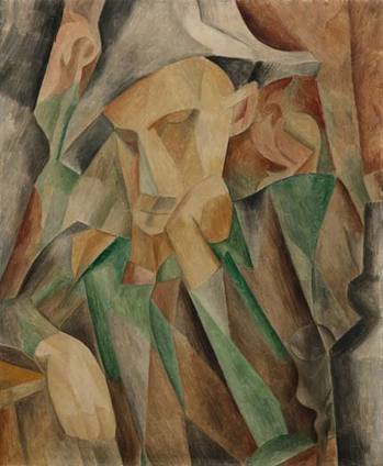 picasso cubism portrait. Cubist Picasso painting of