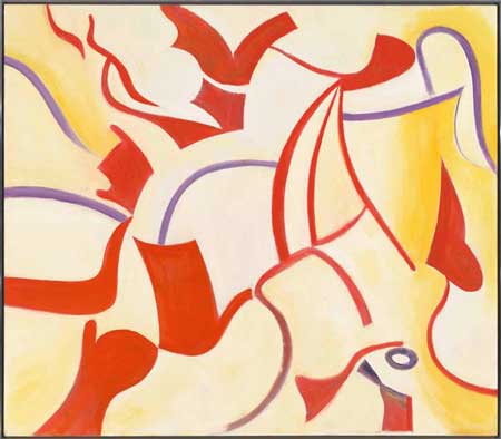 de Kooning, "Privileged (Untitled XX)," 1985 Tim Nighswander/IMAGING4ART; 2013 Willem de Kooning Foundation---Artists Rights Society, New York
