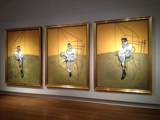 Francis Bacon, "Three Studies of Lucian Freud," 1969 Presale estimate: In excess of $85 million Photo by Lee Rosenbaum