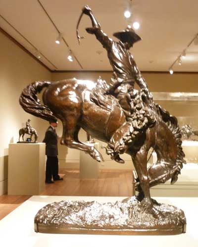 Alexander Phimister Proctor, "Buckaroo," 1914 (cast 1915 or after), Denver Art Museum Photo by Lee Rosenbaum