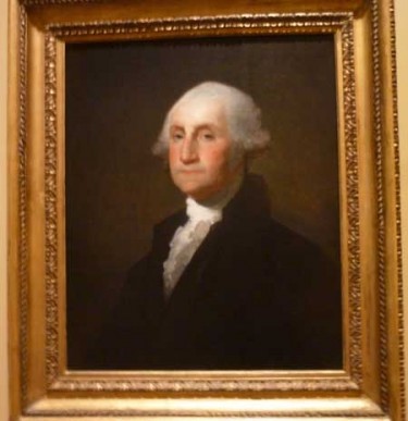 Whither George? Gilbert Stuart, “George Washington,” c. 1803, Corcoran Collection Photo by Lee Rosenbaum