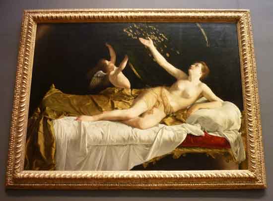 Orazio Gentileschi, "Danaë," 1621-22 Photo by Lee Rosenbaum