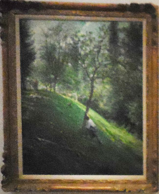 Oller, "French Landscape I," c. 1895-96, Instituto de Cultura Puertorriqueña, San Juan Photo by Lee Rosenbaum
