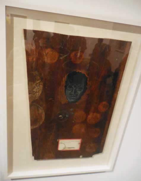 "The Face of Nat Turner Appeared in a Water Stain (Image Enhanced), 1990, Collection of Elliot and Kimberly Perry