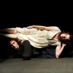 Herakles (Pete Simpson rescuing Alkestis (Tymberly Canale), Photo: Christopher Duggan