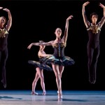Houston Ballet (Melissa Hough, front) in Jorma Elo's One/end/One. Photo: Amitava Sarkar