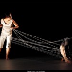 Marnie Palomares and Alisdair Macinroe (original cast). Photo: Jeff Busby