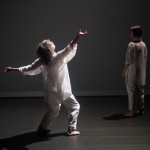 Sarah Rudner (left) and Dana Reitz in Necessary Weather. Photo: Stephanie Berger