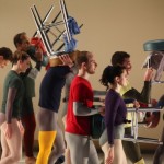 The Merce Cunningham Dance Company in Roaratorio. Photo: Julieta Cervantes