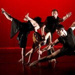 ChristinaNoel Reaves, Jessica Weiss, Lonnie Poupard, Jake Szczypek in Jody Oberfelder's Sung Heroes. Photo: Christopher Duggan