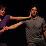 Faye Driscoll and Jesse Zaritt in Driscoll's You're Me. Photo: Paula Court
