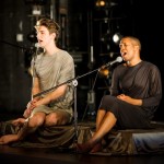 Thibault Lac (L) and Trajal Harrell talk of famous pairs. Photo: Ian Douglas