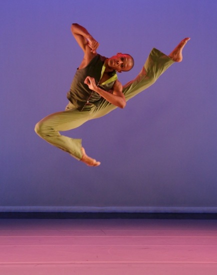 Yannick LeBrun of the Alvin Ailey American Dance Theater in Kyle Abraham's Another Story. Photo: Paul Kolnik
