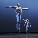 LaMichael Leonard, Jr. (foreground); at back, Joseph Poulson carrying ?. Photo: Paul B. Goode