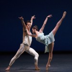 Tiler Peck and Robert Fairchild in Christopher Wheeldon's A Place for Us. Photo: Paul Kolnik