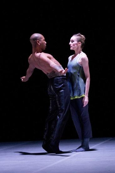 Kyle Abraham and Wendy Whelan in Abraham's The Serpent and the Smoke. Photo: Christopher Duggan
