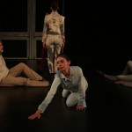 (L to R) Robert Steijn, Biba Bell, Maria Hassabi, and Andros Zins-Browne in Premiere. Photo: Paula Court