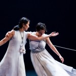 Donna Uchizono (L) and Rebecca Serrell Cyr in Uchizono's Fire Underground. Photo: Ian Douglas