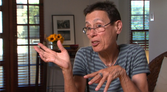 Yvonne Rainer, interviewed in Jack Walsh's Feelings Are Facts: The Life of Yvonne Rainer.