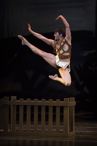  Jonathan Porretta in George Balanchine's Prodigal Son, choreography by George Balanchine Photo © Lindsay Thomas
