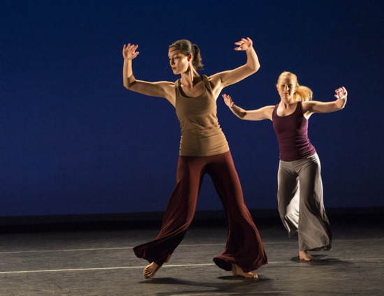 Victoria Dombrowski (center) and Alexandra Mount-Campbell in Balkan Dreams. Photo: Whitney Browne