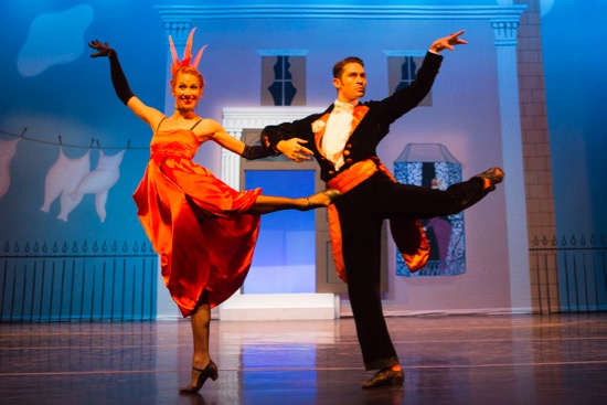 Danielle Brown and David Tlaiye in one Sarasota Ballet cast of Ashton's Facade. Photo: Yi-Chun Wu