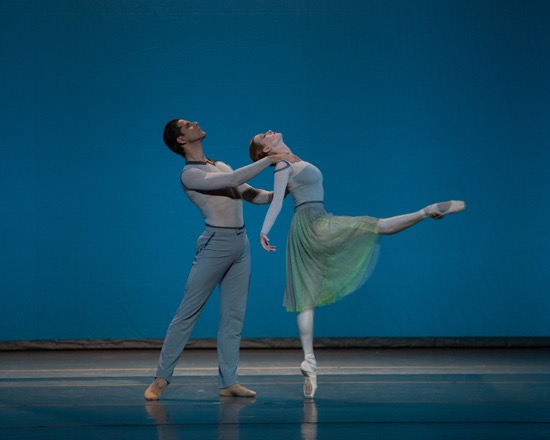 Gillian Murphy and Marcelo Gomes in Jessica Lang's Her Notes. Photo: Rosalie O'Connor