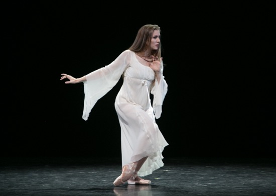 Carla Körbes performing Balanchine's Elégie at Vail Dance Festival: ReMix NYC. Photo: Erin Baiano