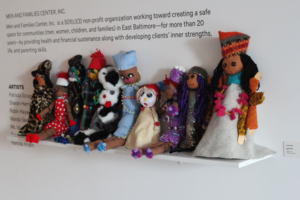The sisterhood puppets created by the participants of [i am] Project KALI – Celebration of Womanhood
