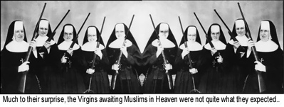 Surprise! Shots heard round the Web: Nuns With Guns