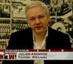 Julian Assange, speaking from the Ecuadorian embassy in London [Nov. 29, 2012]