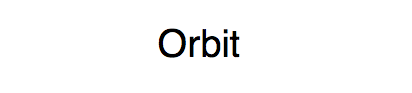 'Orbit' by Hanne Lippard