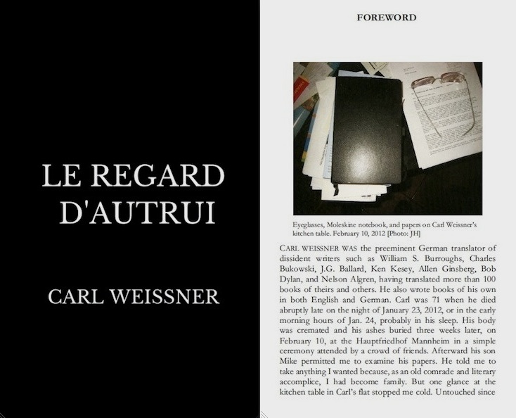 Foreword JH for LE REGARD D'AUTRUI