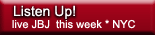 Listen Up! Hear this week in NYC