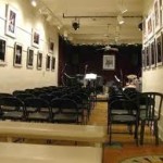 Seating and stage, the Jazz Gallery