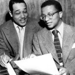 Jazz song composers Ellington and Strayhorn