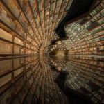 Add This Mirrored Tunnel Of Books To Your Bookstore Bucket List