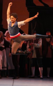 Ivan Vasiliev in Mikhailovsky Ballet's "The Flames of Paris." Photo: Stas Levshin