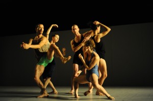 Batsheva Dancers in Ohad Naharin's "Sadeh21." Photo: Gadi Dagon