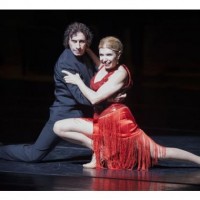 Nestor Gude and Lucia Alonso in Tango Buenos Aires' "Song of Eva Peron." Photo: Kevin Sullivan, Orange County Register