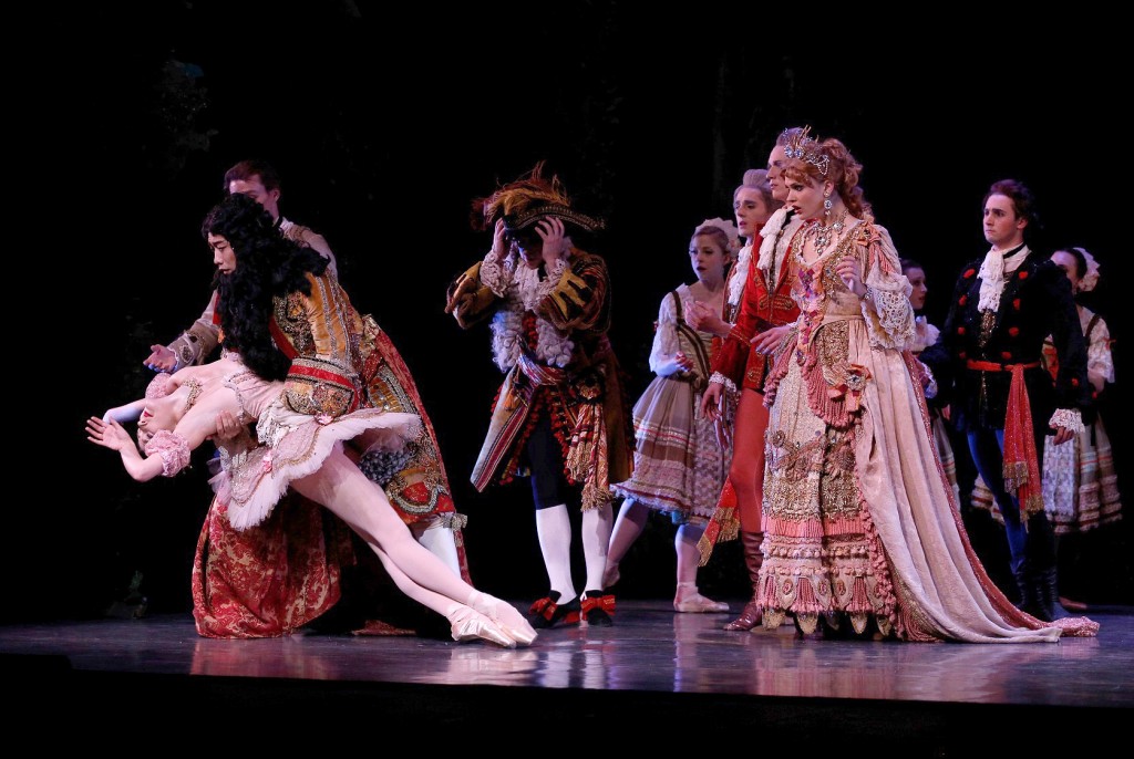 Los Angeles Ballet in their 2015 world premiere  "The Sleeping Beauty." 